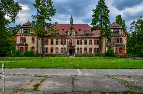 Ruins of Beelitz-Heilstätten Lost place Berlin Brandenburg;