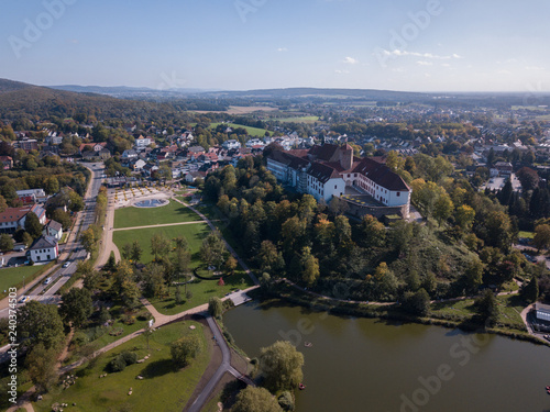 Schloss Bad Iburg und Charlottensee