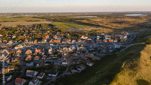 Callantsoog aus der Vogelperspektive