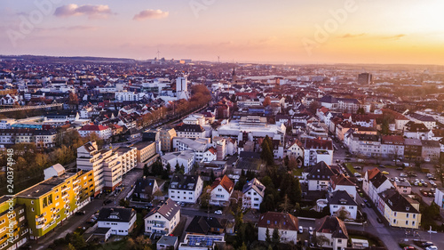 Paderborn in Deutschland Luftaufnahme