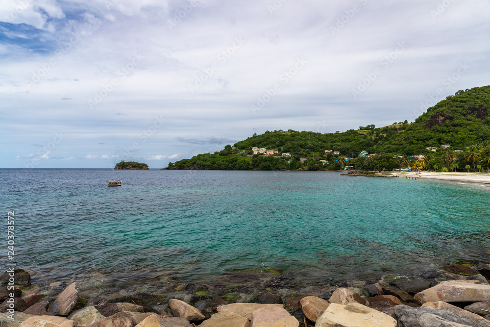 Fototapeta premium Saint Vincent and the Grenadines, Buccament Bay
