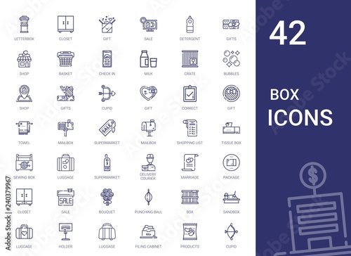 box icons set