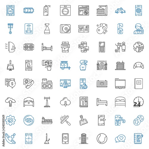 service icons set