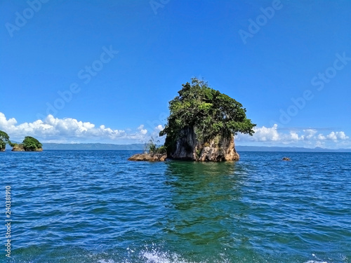 Rocky small Islands, Samana, Dominican Republic
