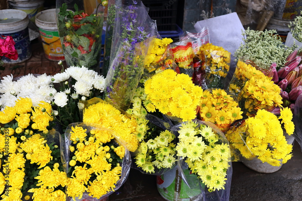 Obraz premium Market in Hanoi, Vietnam