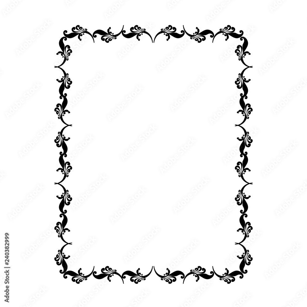 Black frame with twig card. Fashion graphic background. Modern stylish abstract texture. Monochrome template for prints, textiles, wrapping, card, photo. Design element. Vector illustration. Black frame with twig card. Fashion graphic background. Modern stylish abstract texture. Monochrome template for prints, textiles, wrapping, card, photo. Design element. Vector illustration.