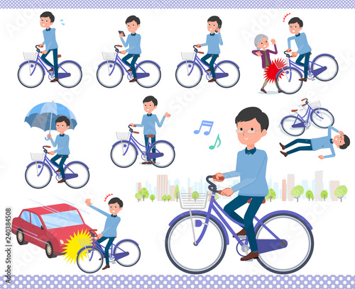 flat type Blue clothing glass dad_city cycle
