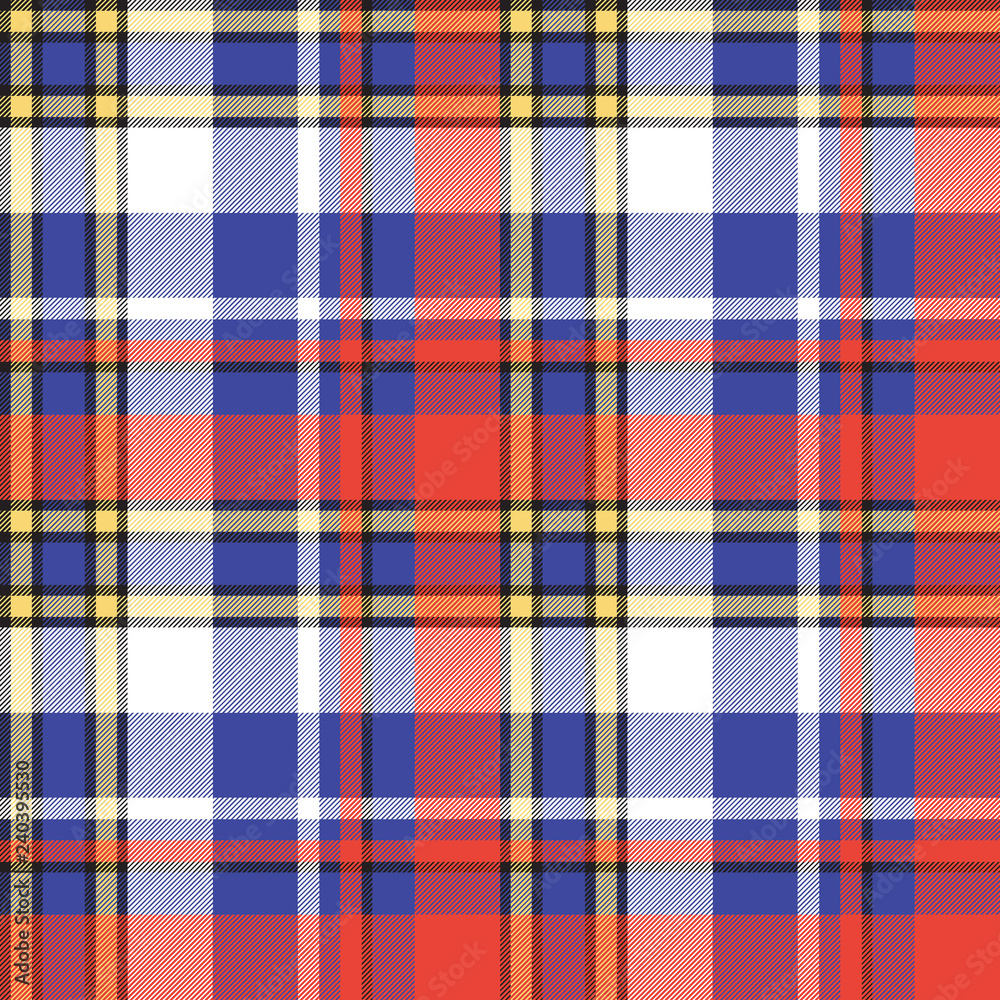 Color plaid seamless pattern Color plaid seamless pattern