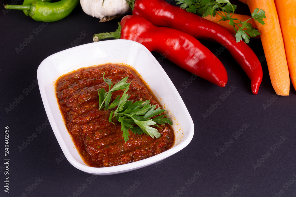 spicy appetizer with vegetables spicy appetizer with vegetables