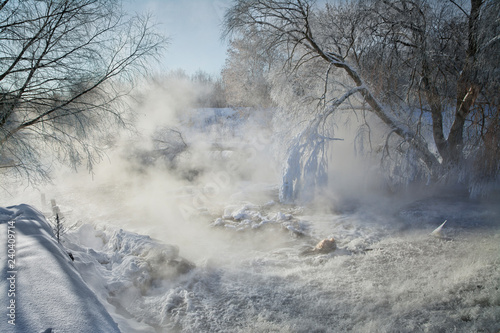 Winter river. © Anatoliy