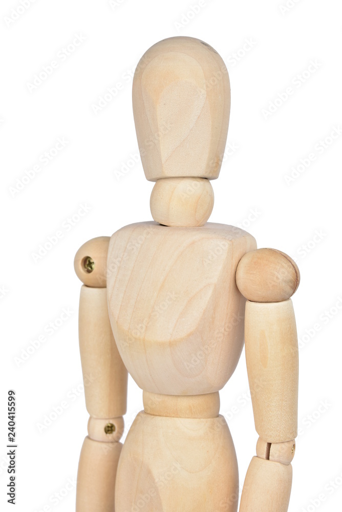 Wooden drawing mannequin