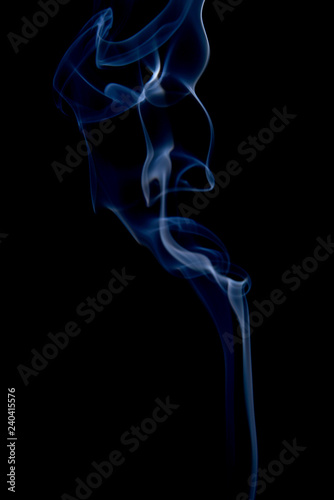 abstract smoke effects on black background