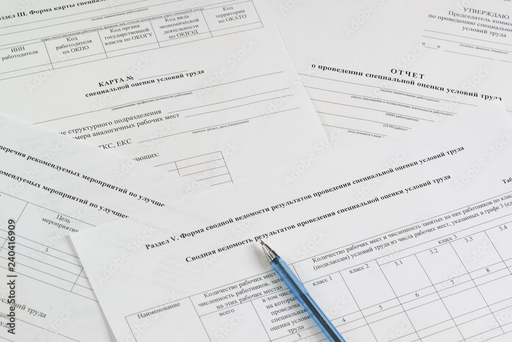 Forms in Russian: Forms in Russian: