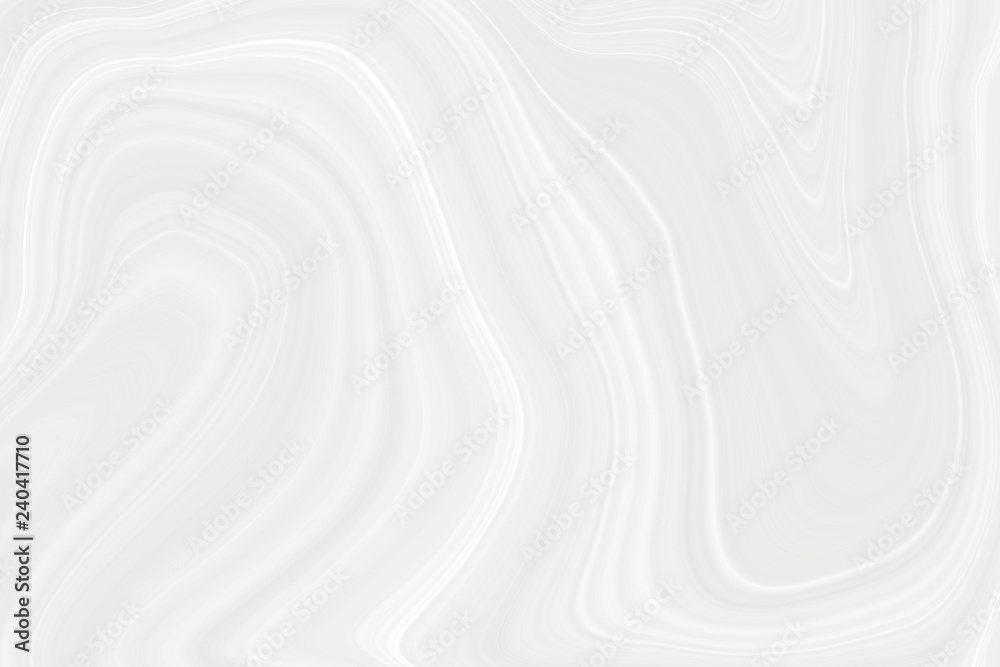 The texture of white marble for a pattern of packaging in a modern style. Beautiful drawing with the divorces and wavy lines in gray tones for wallpapers and screensaver.