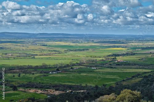 Gorgeous view from Idanha-a-nova castle. castelo Branco, Portugal