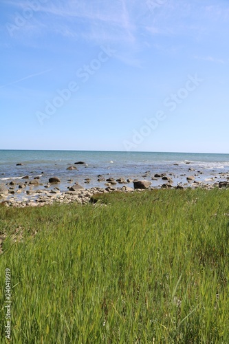 North shore Wittow and Hohe Dielen at Cape Arkona on Island Rügen, Germany Baltic Sea  © ClaraNila