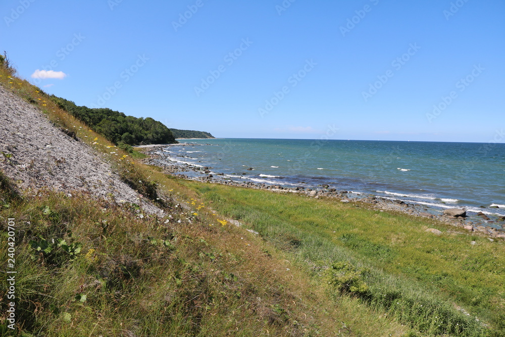 North shore Wittow and Hohe Dielen at Cape Arkona on Island Rügen, Germany Baltic Sea North shore Wittow and Hohe Dielen at Cape Arkona on Island Rügen, Germany Baltic Sea