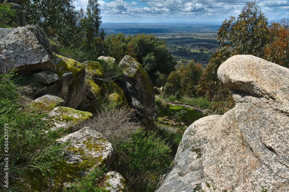 Nature and rocks in Monsanto mountains. Castelo Branco, portugal Nature and rocks in Monsanto mountains. Castelo Branco, portugal