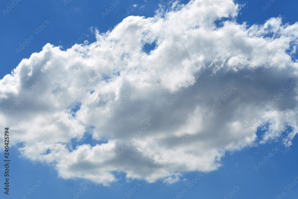 Fototapeta premium The vast blue sky and clouds sky.