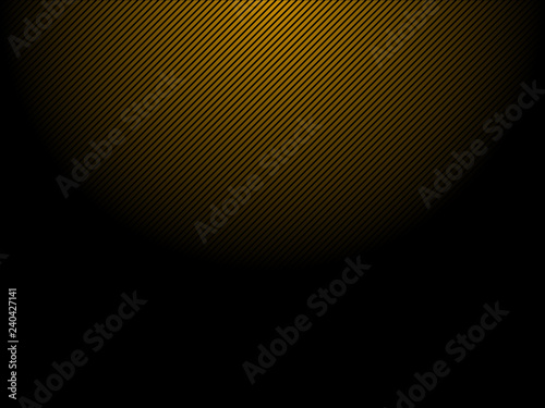 Gold carbon pattern shadow