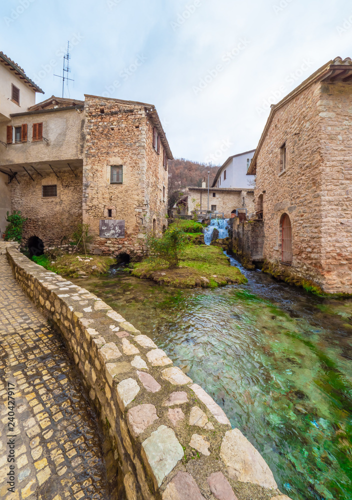 Rasiglia (Italy) - A very little stone town in the heart of Umbria region, named 
