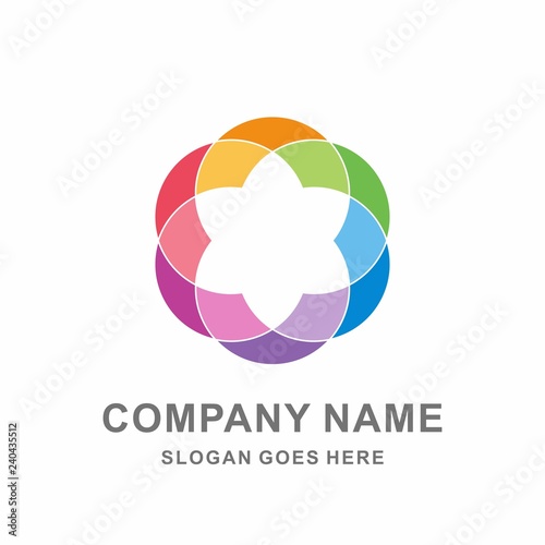 Free Download Geometric Circle Stars Pattern Flowers Morocco Interior Motif Decoration Business Company Stock Vector Logo Design Template - GFXLoad