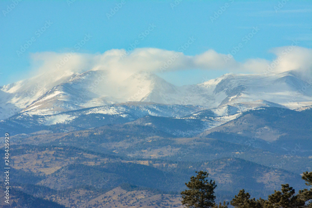 Colorado Rocky Mountains near Keystone ski resort