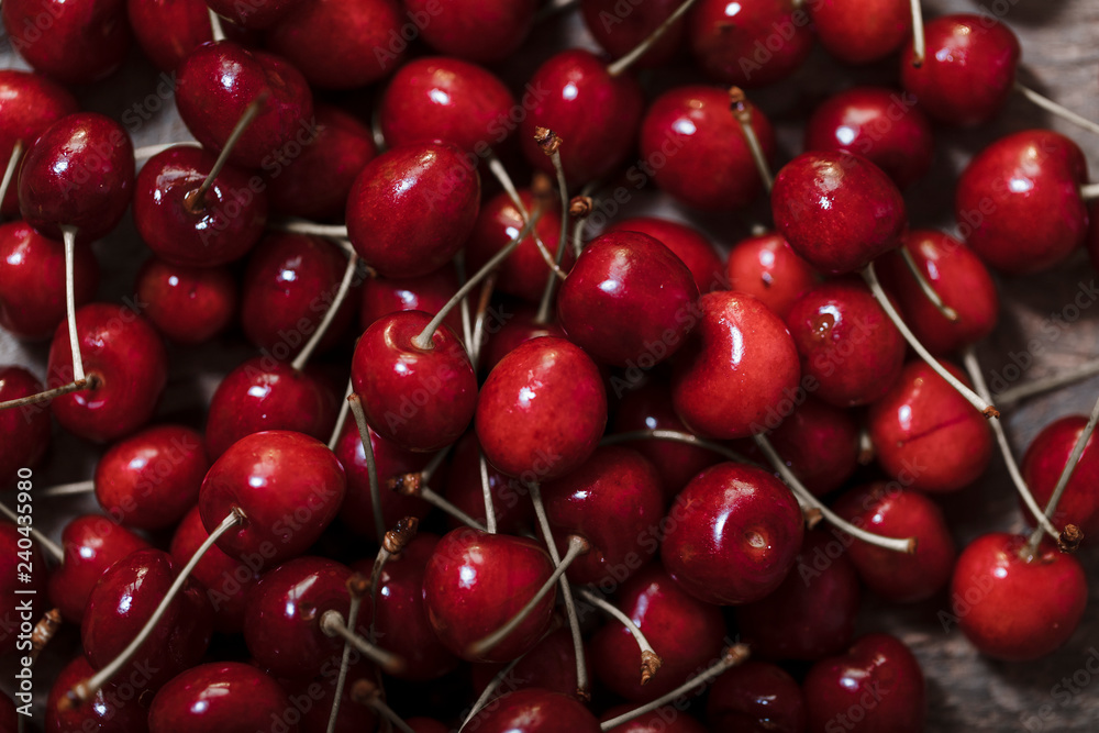 background of cherries background of cherries