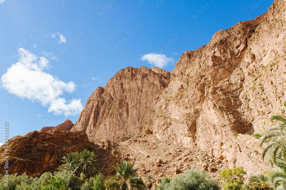 todra gorges in Morocco