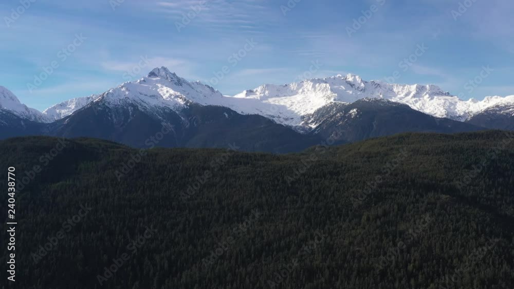 Aerial view at mountains in British Columbia, Canada. Aerial view at mountains in British Columbia, Canada.