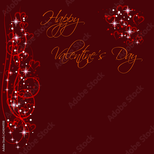 Valentine's Day greetings card