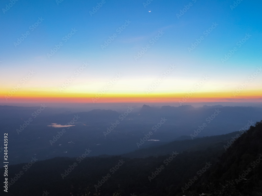 Sunrise Blue Ridge Mountains