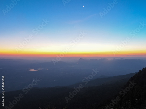 Sunrise Blue Ridge Mountains