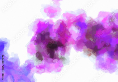 Purple Magenta Black Splatter