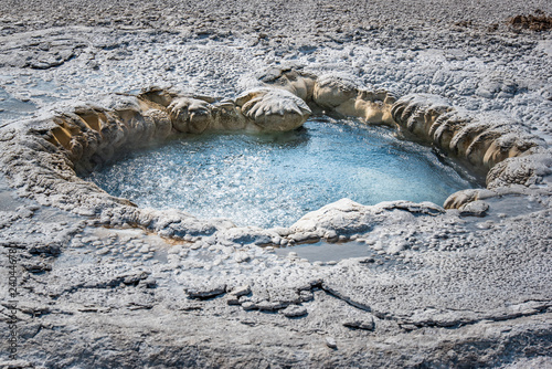 Yellowstone thermal spring photo