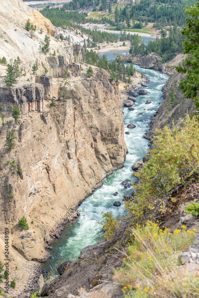 Yellowstone grand canyon