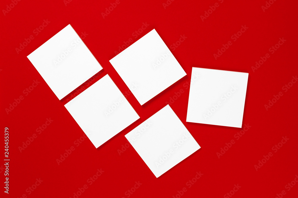 Photo. Template for branding identity. For graphic designers presentations and portfolios. Red and white Photo. Template for branding identity. For graphic designers presentations and portfolios. Red and white