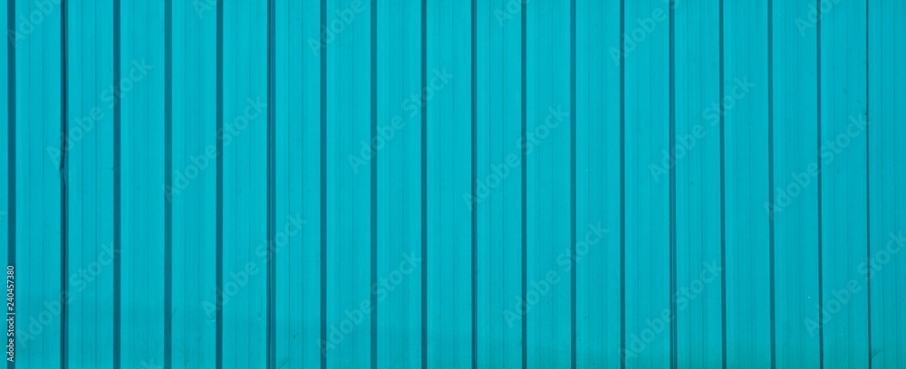 blue metal sheet for industrial building and construction - background