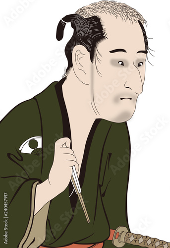 初代尾上松助の松下造酒之進　その2
