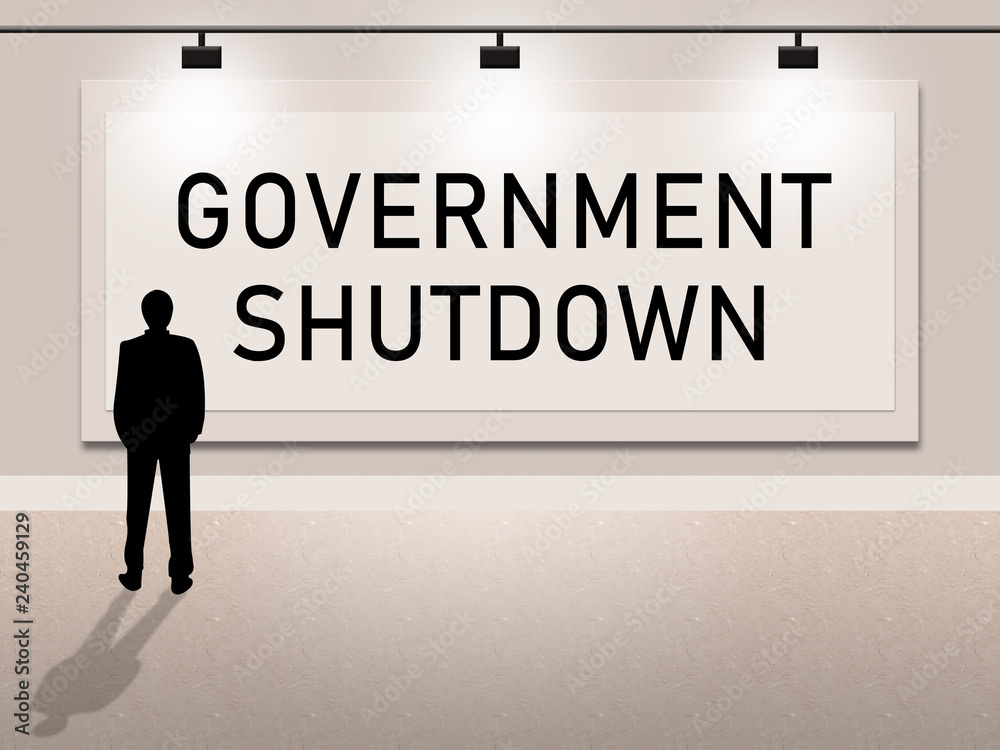 Government Shutdown Notice Means America Closed By Senate Or President Government Shutdown Notice Means America Closed By Senate Or President