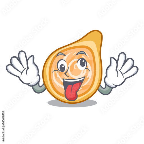 Crazy chicken coxinha in shape a cartoon