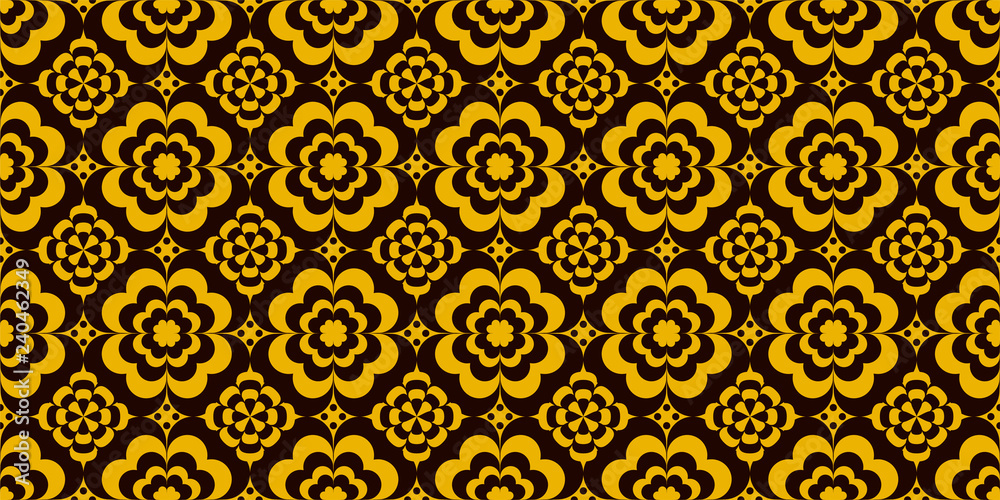 Retro background. Seamless pattern. Vector. レトロパターン Retro background. Seamless pattern. Vector. レトロパターン