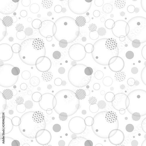 Cute geometric background. Seamless pattern.Vector. かわいい幾何学パターン