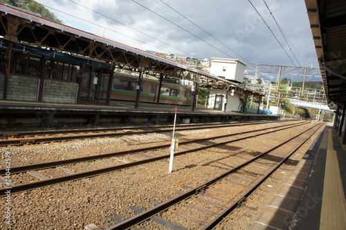 小樽駅のホームより