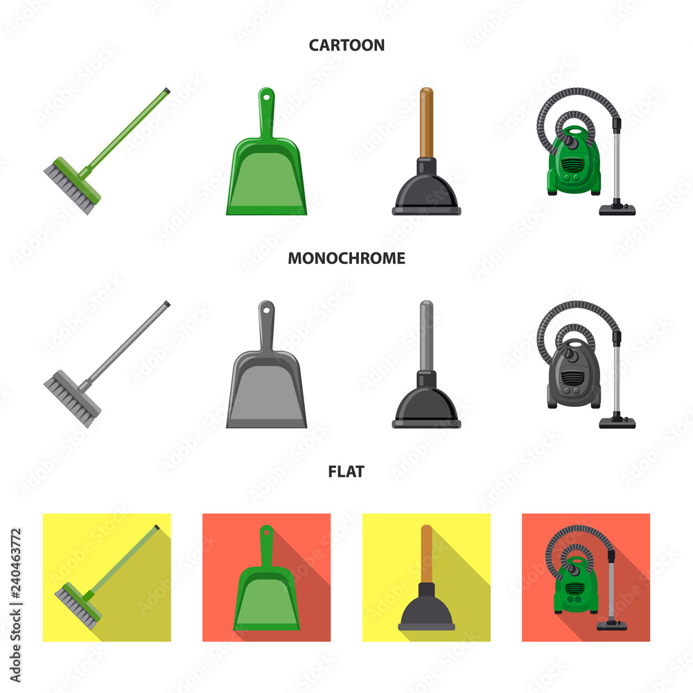 Vector design of cleaning and service logo. Collection of cleaning and household vector icon for stock. Vector design of cleaning and service logo. Collection of cleaning and household vector icon for stock.