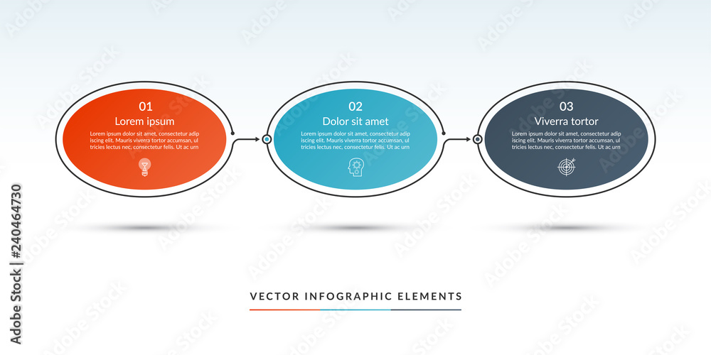 Timeline infographic template of 3 options, steps, parts. Can be used for web design, diagram, chart, graph, business presentation. Timeline infographic template of 3 options, steps, parts. Can be used for web design, diagram, chart, graph, business presentation.
