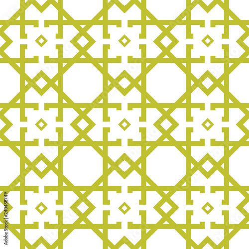 Vector abstract geometric islamic background. Elegant background for cards  invitations