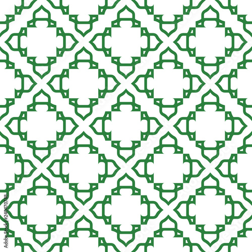 Vector abstract geometric islamic background. Elegant background for cards, invitations