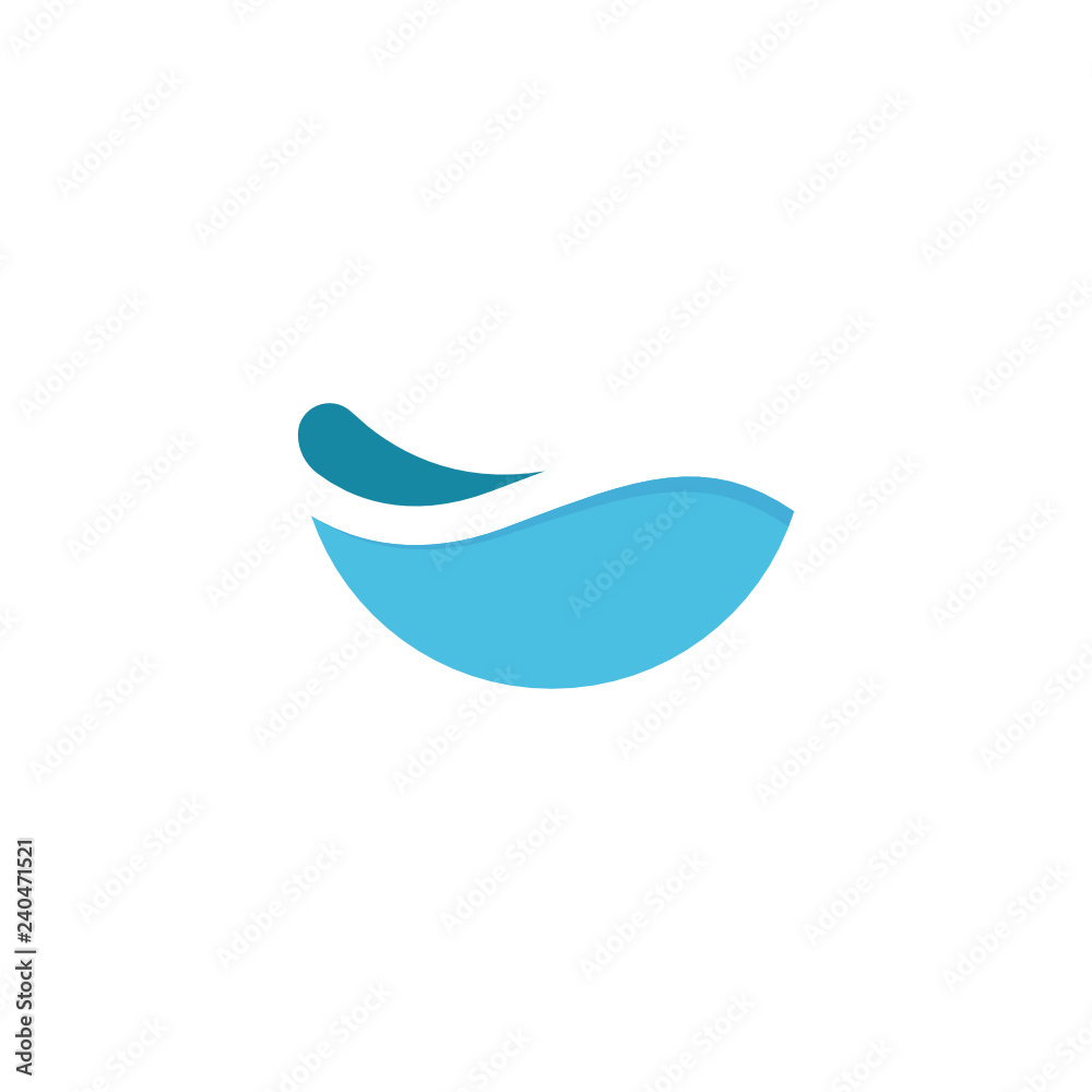 Abstract water logo for company Abstract water logo for company