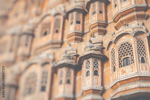 Hawa Mahal palace  Palace of the Winds  in Jaipur  Rajasthan